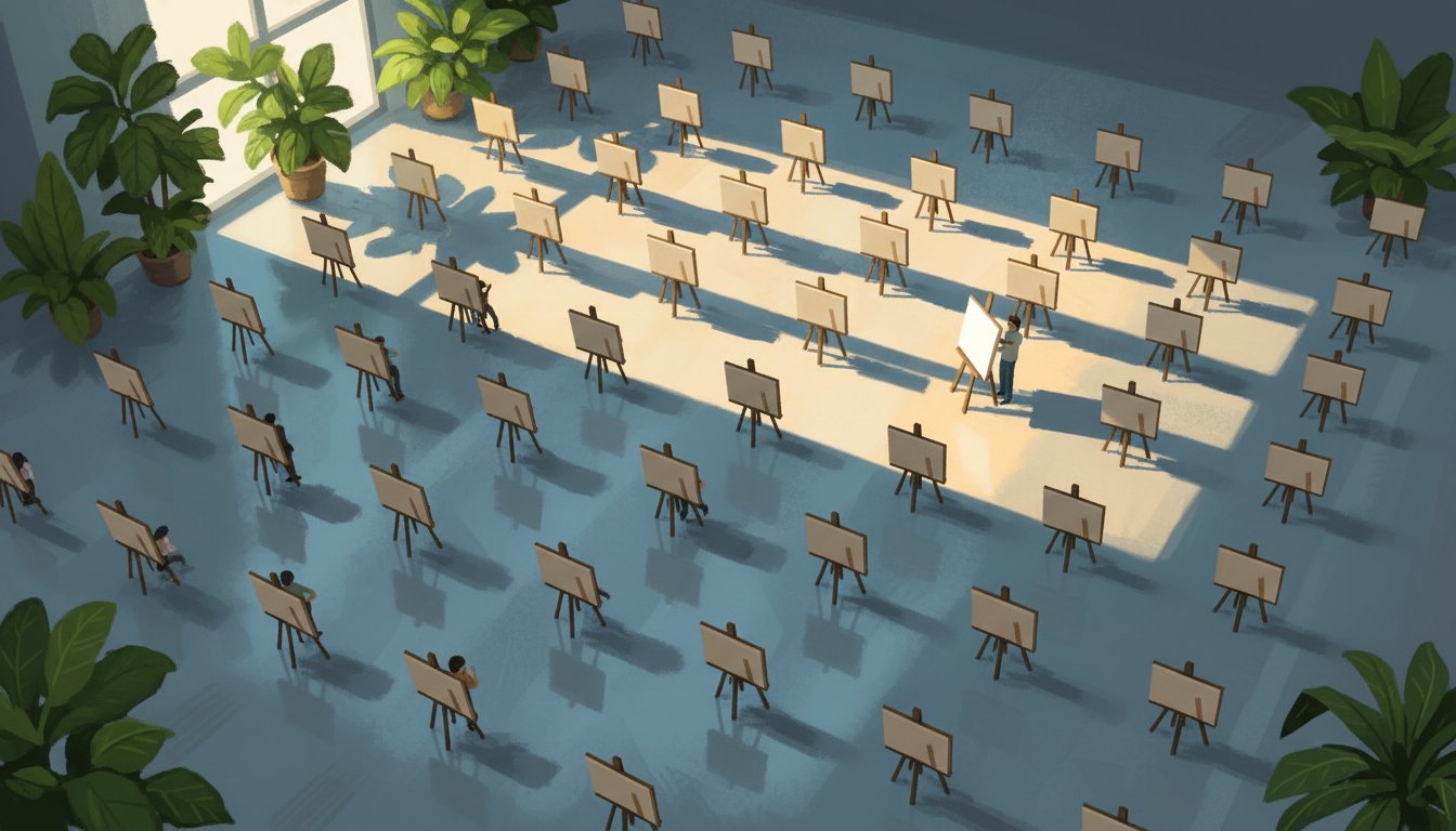 Anyone Can Make It Now: Making Things Is No Longer Enough · illustration